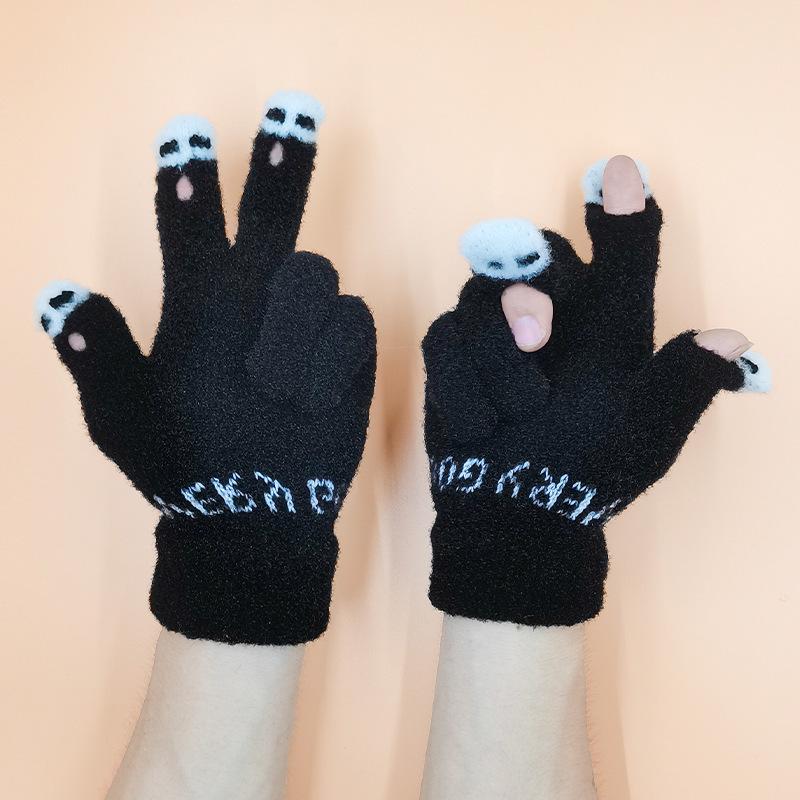 Windproof Knitted Winter Gloves: Touchscreen-Compatible, Thick & Warm for Riding and Skiing чёрный
Windproof Knitted Winter Gloves: Touchscreen-Compatible, Thick & Warm for Riding and Skiing чёрный