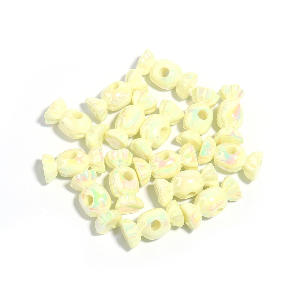 10pcs 29x12mm Candy Shape Acrylic Beads Colorful Sweets Loose Bead For Jewelry Making DIY Bracelet Necklace Keychain Accessories жовтий
10pcs 29x12mm Candy Shape Acrylic Beads Colorful Sweets Loose Bead For Jewelry Making DIY Bracelet Necklace Keychain Accessories жовтий