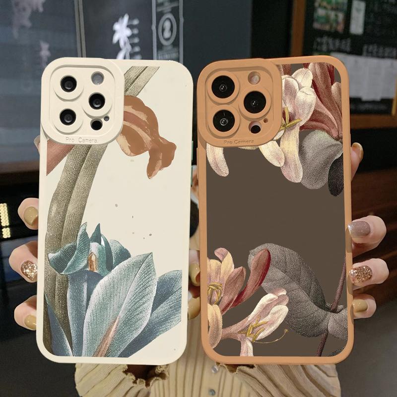 Чехол для телефона с цветами в стиле ретро для iphone 14 13 12 11 Pro Max для Iphone 7 8 Plus Se 2020 Xr Xs X Чехол Мягкие цветочные задние крышки
Чехол для телефона с цветами в стиле ретро для iphone 14 13 12 11 Pro Max для Iphone 7 8 Plus Se 2020 Xr Xs X Чехол Мягкие цветочные задние крышки