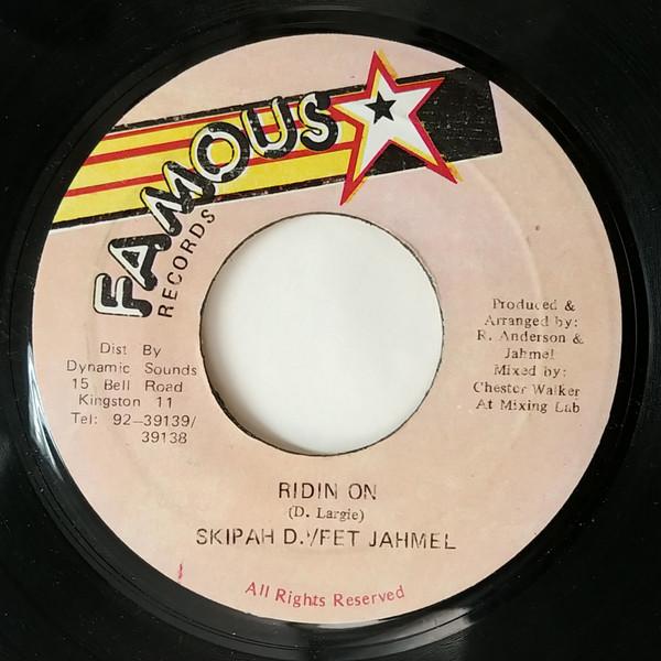7-дюймовая пластинка SKIPAH D JAHMEL Ridin On NONE Famous Records Ямайка Регги Ска Даб Б/У
7-дюймовая пластинка SKIPAH D JAHMEL Ridin On NONE Famous Records Ямайка Регги Ска Даб Б/У