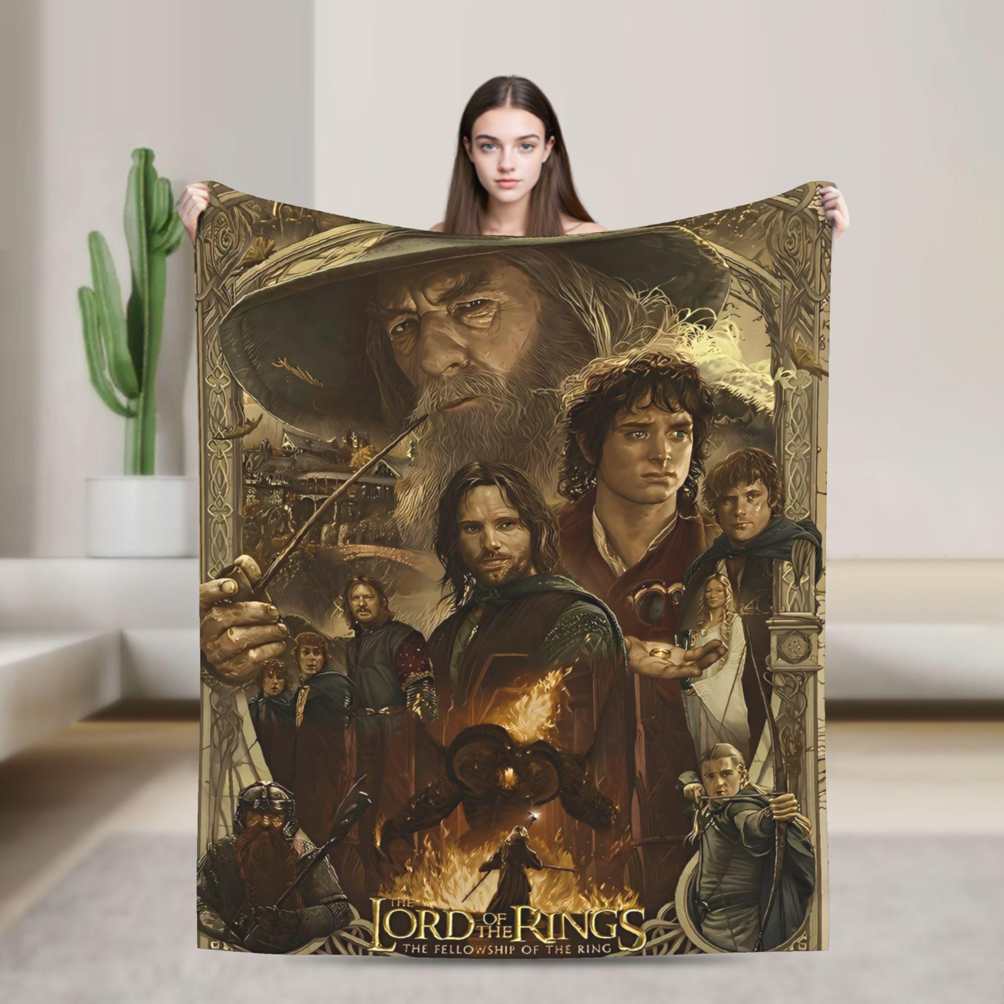 L-Lords Of The R-Rings Blanket Airplane Travel Flannel Throw Blanket For Couch Chair Sofa Bed Custom Quality Bedspread 30x40in
L-Lords Of The R-Rings Blanket Airplane Travel Flannel Throw Blanket For Couch Chair Sofa Bed Custom Quality Bedspread 30x40in