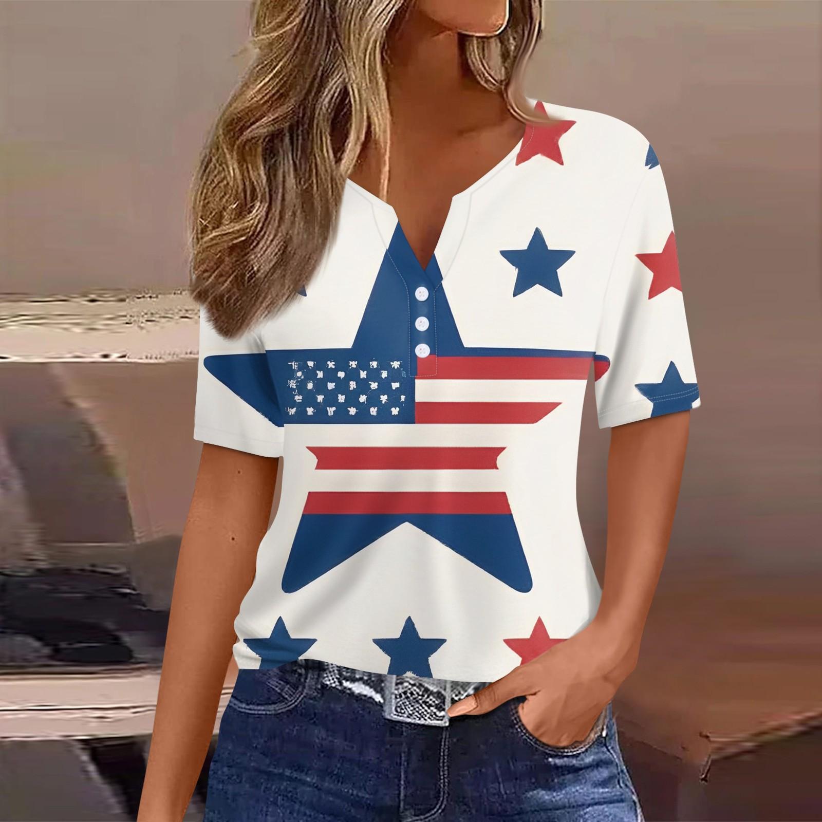 Women s T Shirt Tee Print Button Short Sleeve Daily Weekend Fashion Basic V- Neck Regular Top XXL белый
Women s T Shirt Tee Print Button Short Sleeve Daily Weekend Fashion Basic V- Neck Regular Top XXL белый