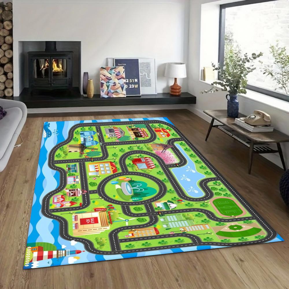 Play Room Carpet Mat Rug Kids Amusement Park Theme Home Decoration Train Track Floor Mat Game Room Decor Non Slip 40X60CM
Play Room Carpet Mat Rug Kids Amusement Park Theme Home Decoration Train Track Floor Mat Game Room Decor Non Slip 40X60CM