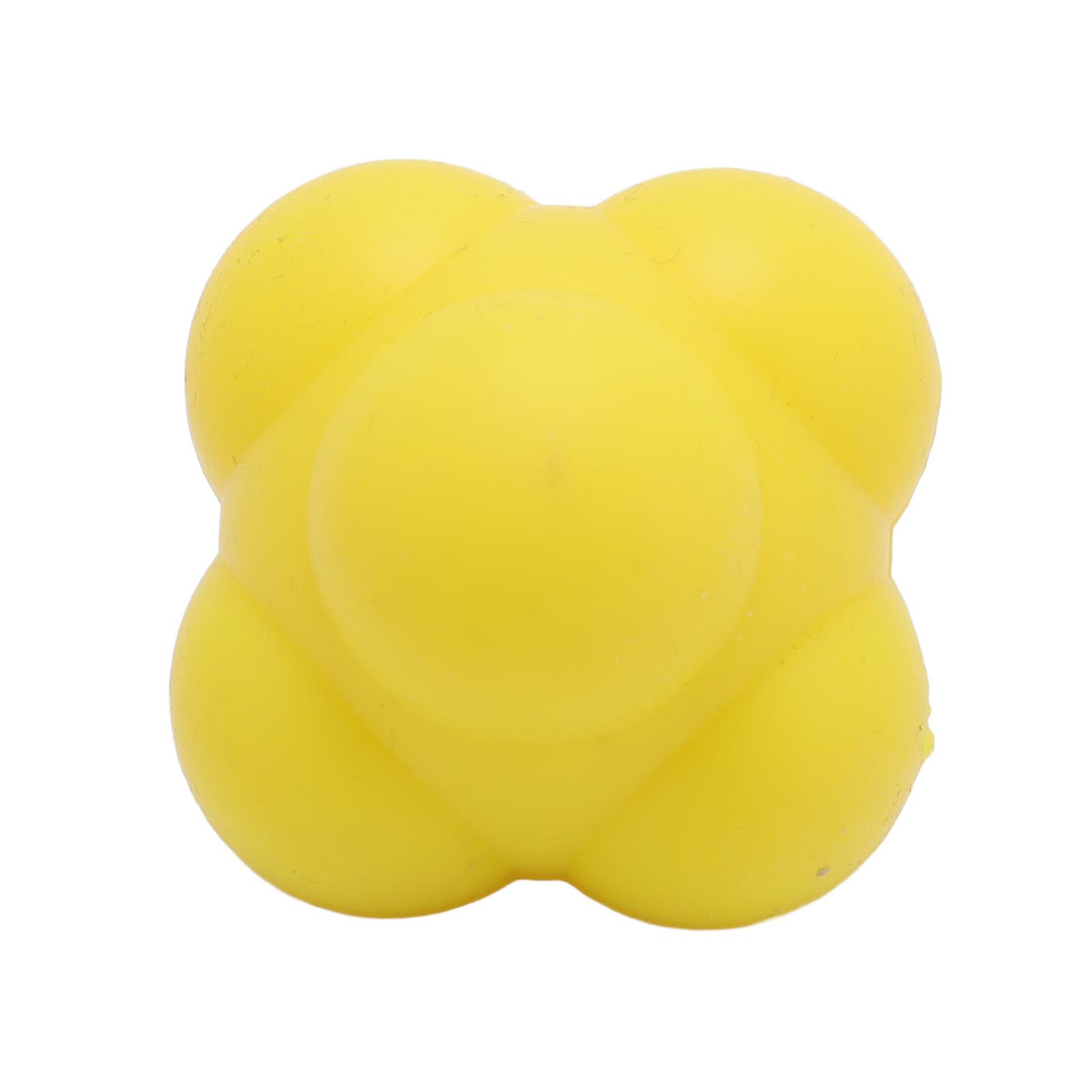 Мяч для тренировки ловкости Силиконовый Шестигранный Непредсказуемая траектория отскока Скорость Координация рук и глаз Тр Yellow
Мяч для тренировки ловкости Силиконовый Шестигранный Непредсказуемая траектория отскока Скорость Координация рук и глаз Тр Yellow