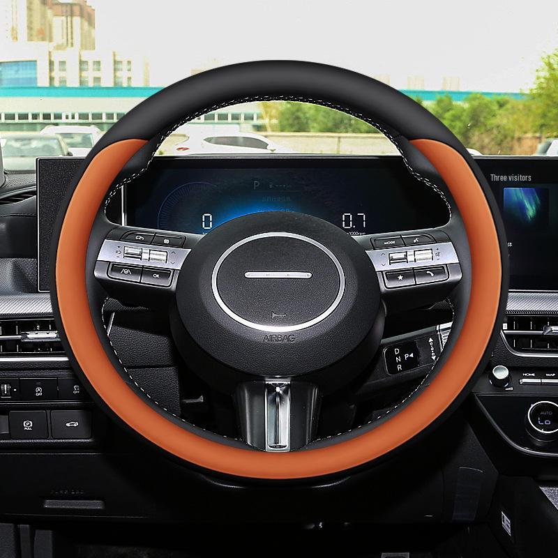 Ultra-Thin All-Season Steering Wheel Cover for 11th Gen Beijing Hyundai Sonata 38cm
Ultra-Thin All-Season Steering Wheel Cover for 11th Gen Beijing Hyundai Sonata 38cm