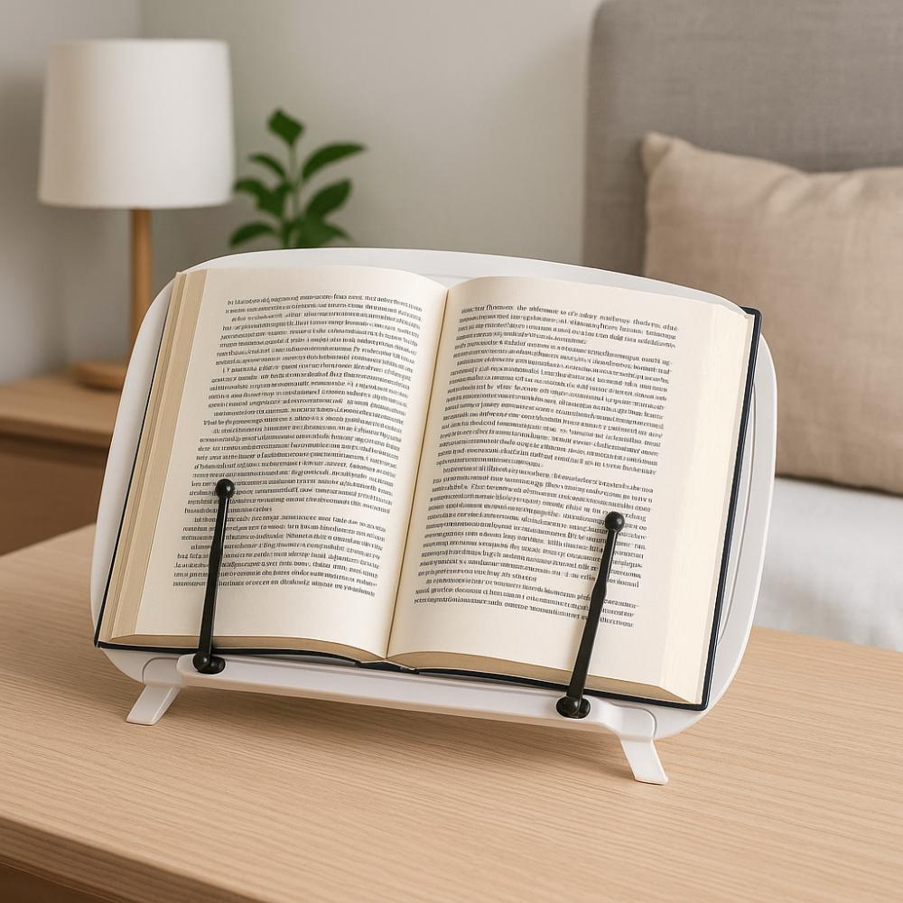Sturdy Book Holder Adjustable Desktop Riser Support Stand Tabletop Bookshelf Student Use зелений
Sturdy Book Holder Adjustable Desktop Riser Support Stand Tabletop Bookshelf Student Use зелений