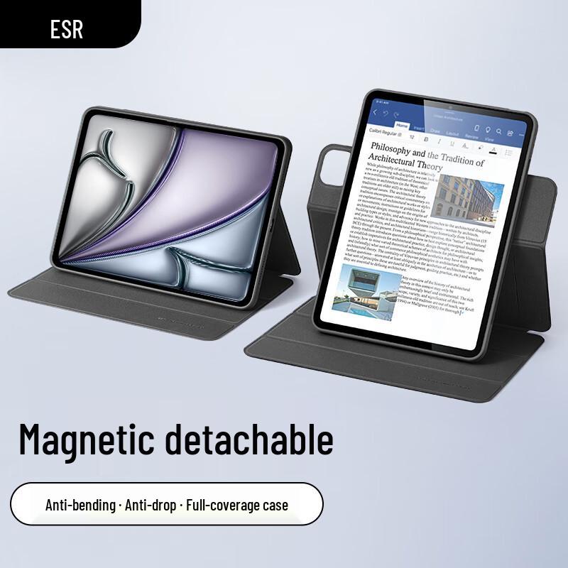 Магнітні чохли-книжки та знімні чохли ESR для iPad iPad Air 11 (2025/24), 10.9 (Air 5/4)
Магнітні чохли-книжки та знімні чохли ESR для iPad iPad Air 11 (2025/24), 10.9 (Air 5/4)
