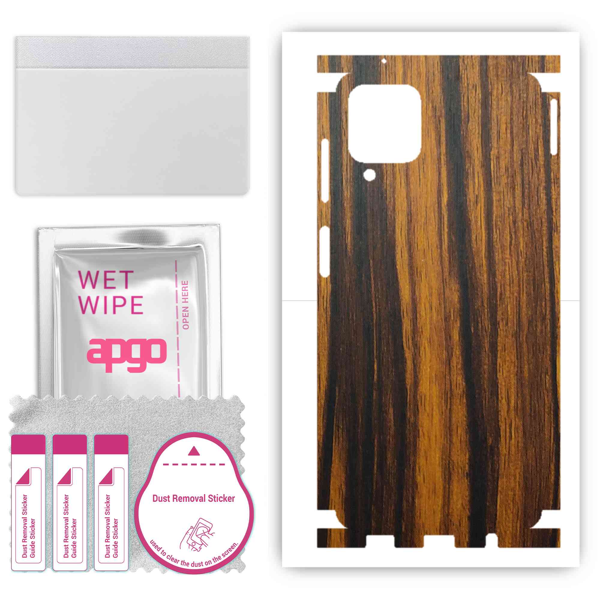 Apgo Protective Skin Sticker for the back+sides compatible with Samsung Galaxy A12, Full Wrap Film, Foil, Vinyl - Pattern Tigerwood
Apgo Protective Skin Sticker for the back+sides compatible with Samsung Galaxy A12, Full Wrap Film, Foil, Vinyl - Pattern Tigerwood