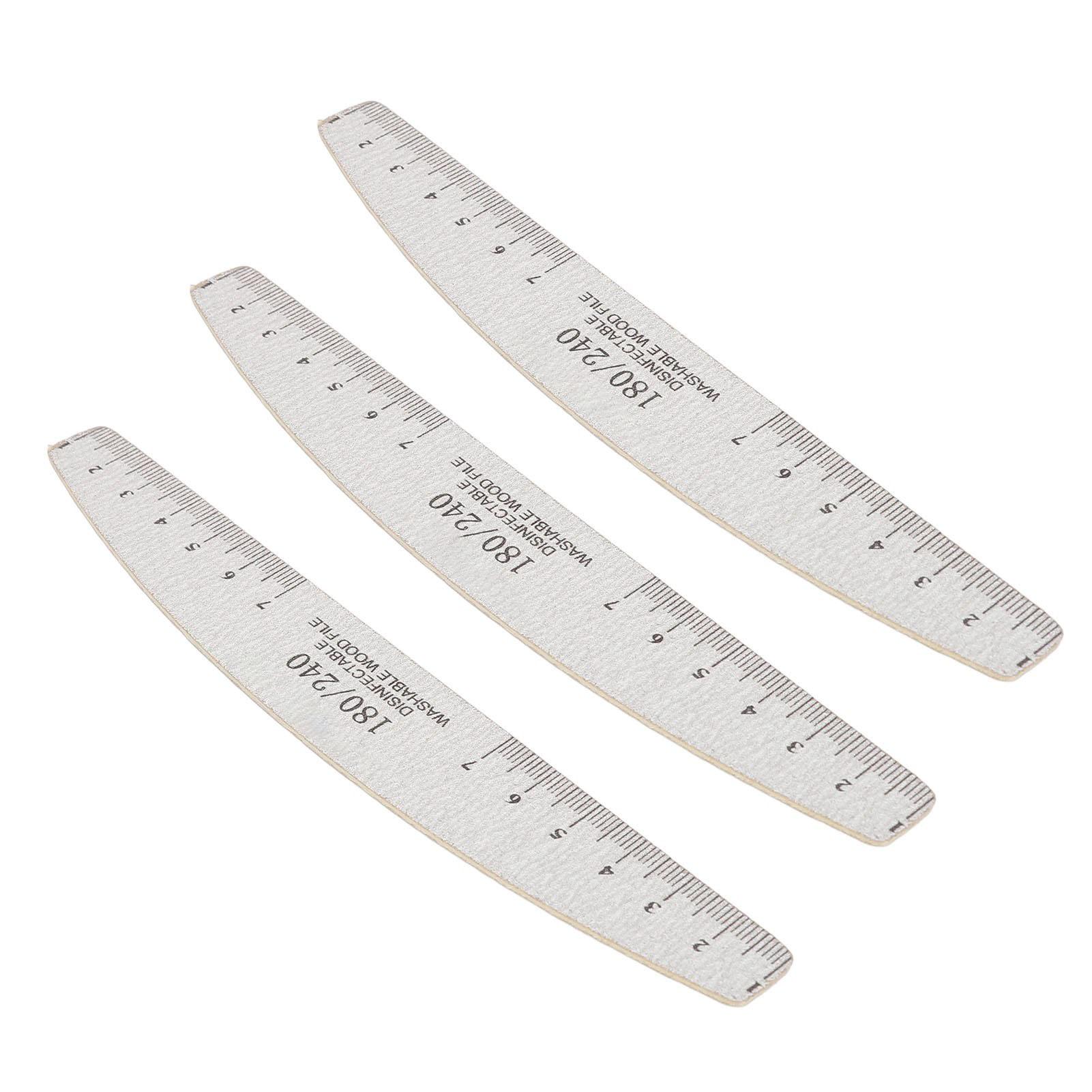 50Pcs Nail Files 180 240 Grit Multifunctional Washable Nail Art Files for DIY Home Salon
50Pcs Nail Files 180 240 Grit Multifunctional Washable Nail Art Files for DIY Home Salon
