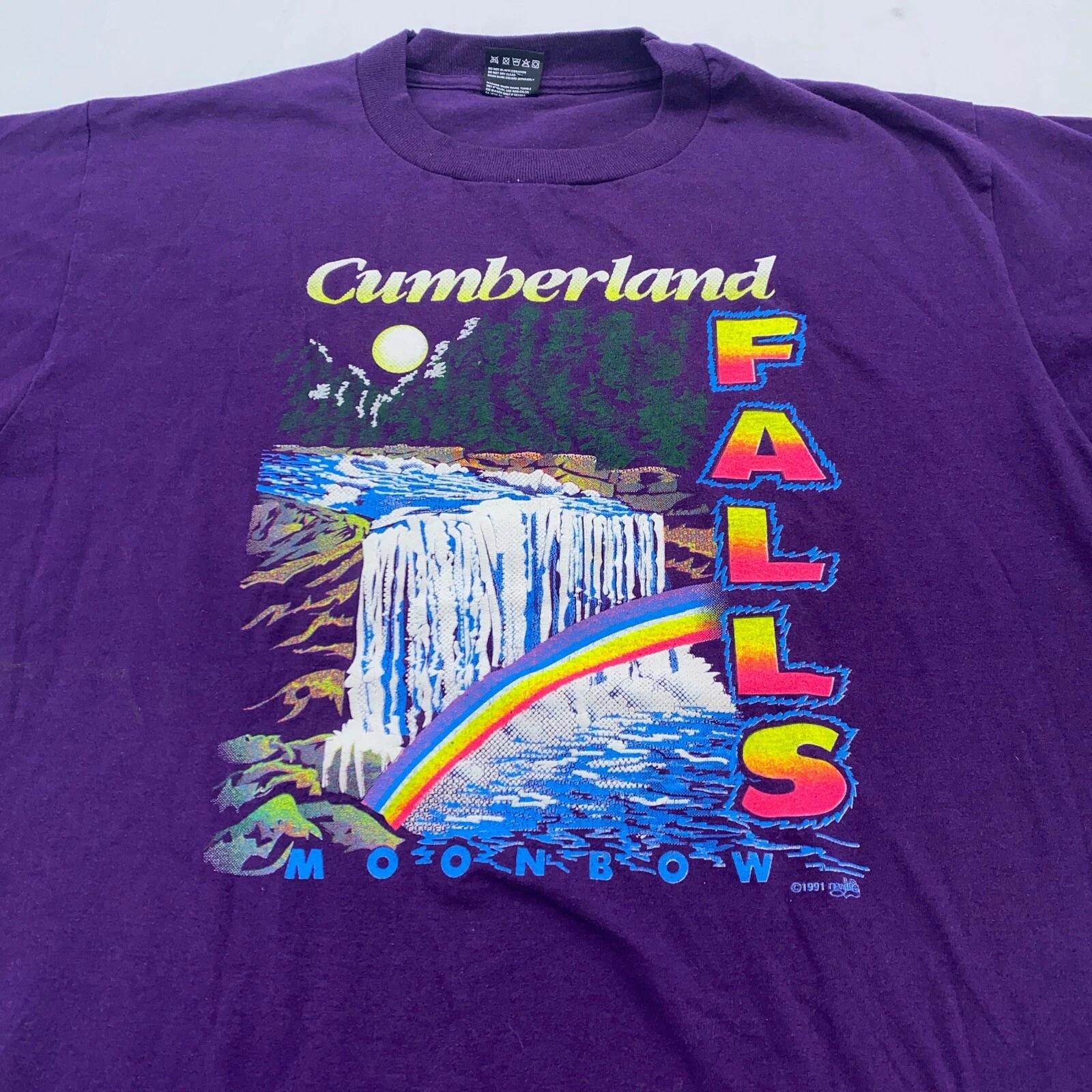 vintage 90s CUMBERLAND FALLS WATERFALL RAINBOW T-Shirt XL nature kentucky 2XL
vintage 90s CUMBERLAND FALLS WATERFALL RAINBOW T-Shirt XL nature kentucky 2XL