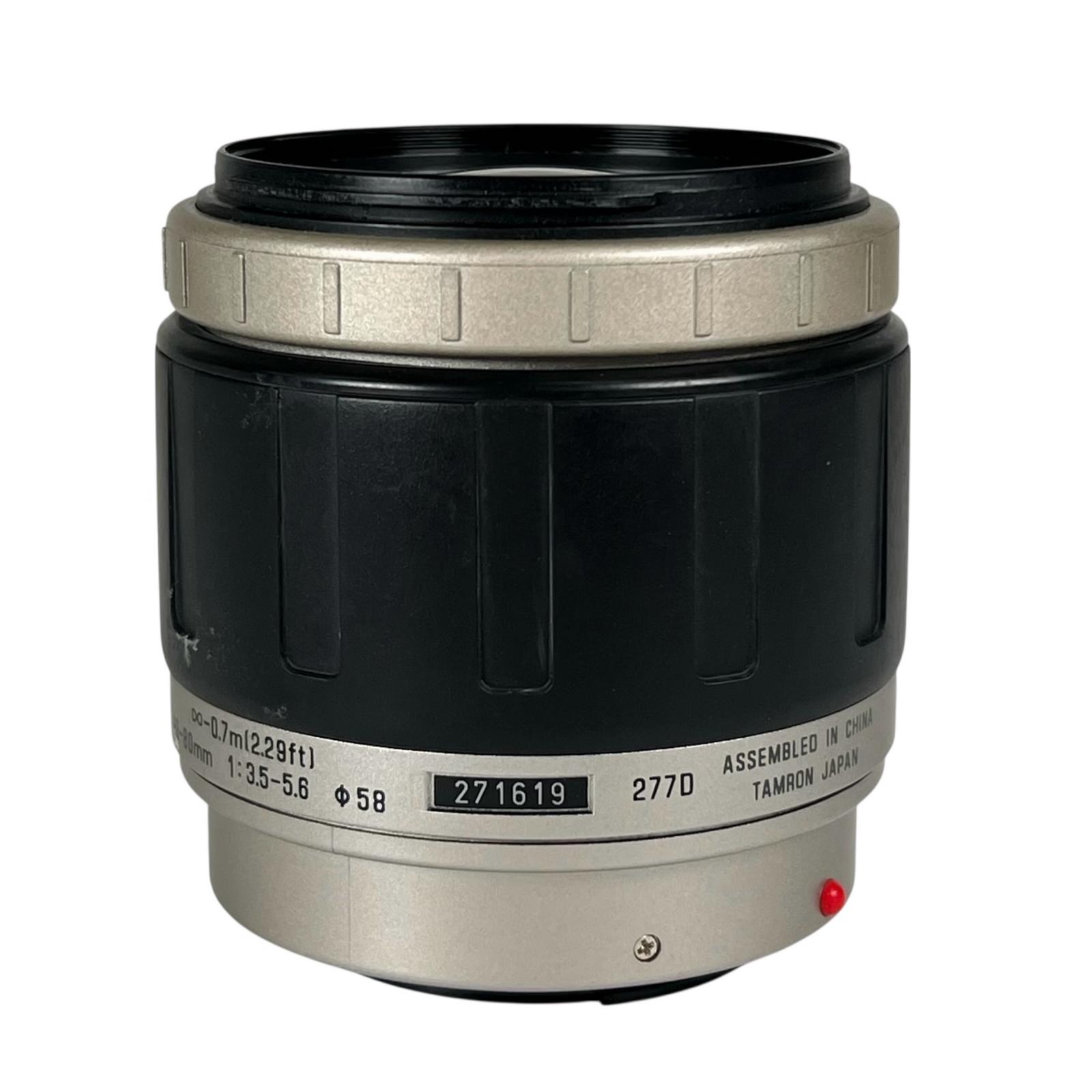 Tamron Exchange Lense AF 28-3.1 F3.5-5.6 for Minolta used
Tamron Exchange Lense AF 28-3.1 F3.5-5.6 for Minolta used