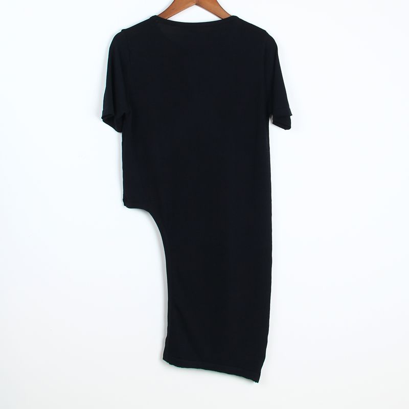 Модный крутой топ Асимметричный модный трендовый топ средней длины 2025 Лето Новый приход Женская рубашка для базового слоя большого размера Black 4XL
Модный крутой топ Асимметричный модный трендовый топ средней длины 2025 Лето Новый приход Женская рубашка для базового слоя большого размера Black 4XL