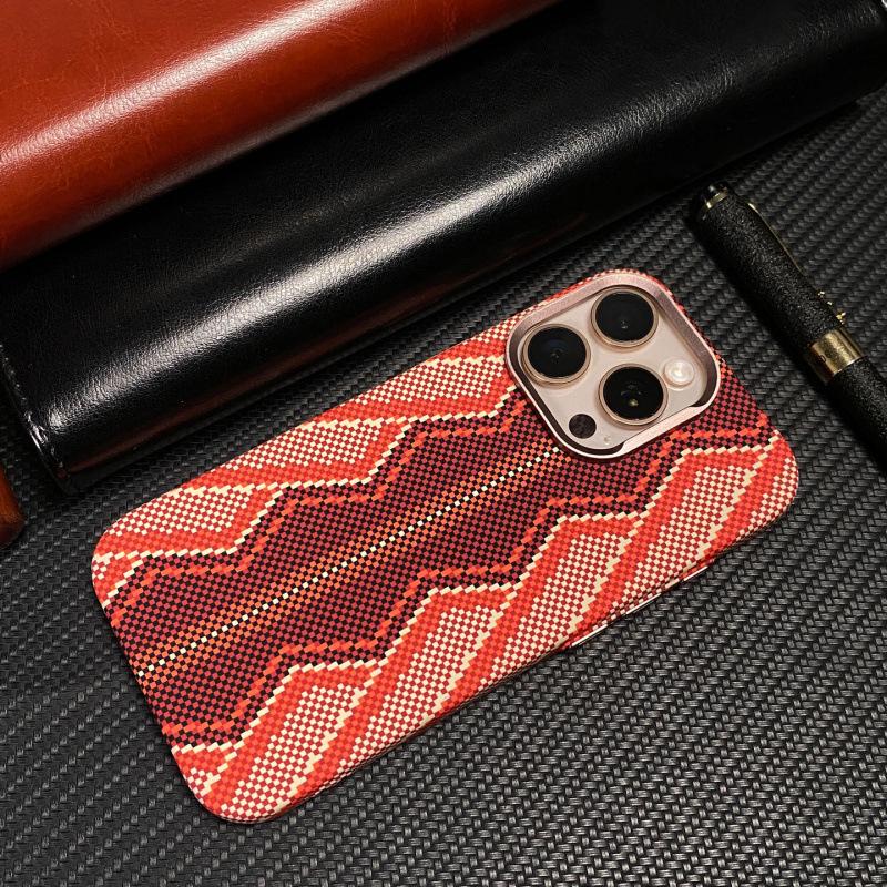iPhone 17 Pro Max Red Snake Kevlar Magnetic Case, Compatible with Apple 16, Skin-Feel PC Protection 15 PRO
iPhone 17 Pro Max Red Snake Kevlar Magnetic Case, Compatible with Apple 16, Skin-Feel PC Protection 15 PRO