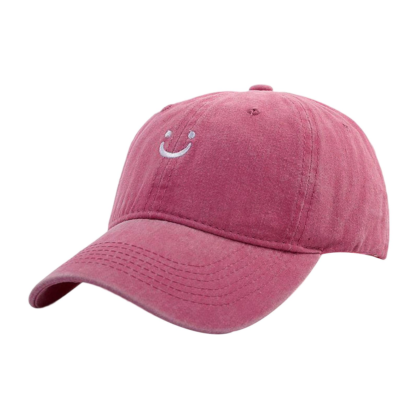 Distressed Look Cotton Baseball Hat Delicate Smile Print Adjustable Unisex Headwear For Outdoor Enthusiasts рожевий червоний колір
Distressed Look Cotton Baseball Hat Delicate Smile Print Adjustable Unisex Headwear For Outdoor Enthusiasts рожевий червоний колір