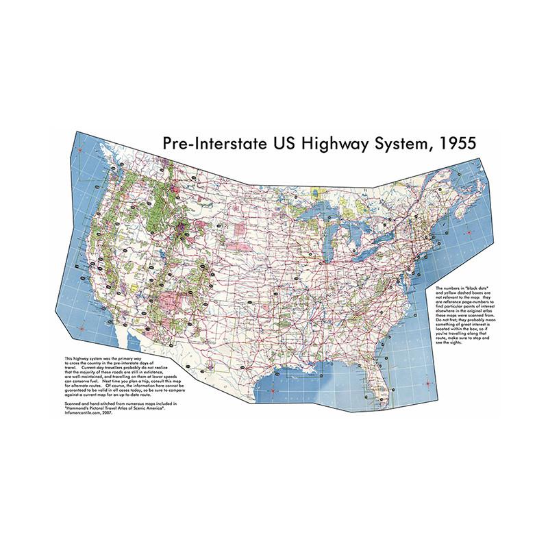 Vintage American Map Office Supplies Detailed Antique Poster Wall Chart Retro Map of America Wall Sticker #1-A2-59*42cm
Vintage American Map Office Supplies Detailed Antique Poster Wall Chart Retro Map of America Wall Sticker #1-A2-59*42cm