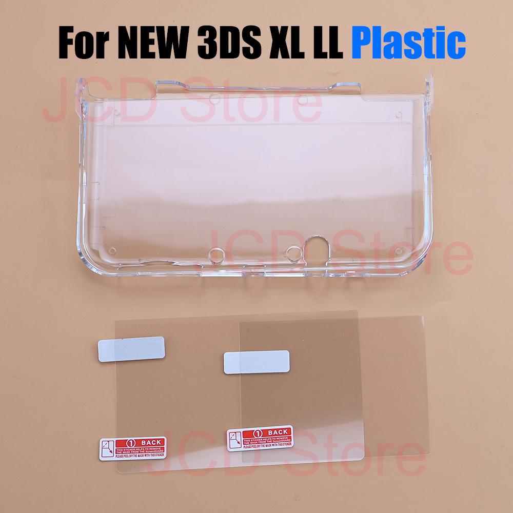 Plastic TPU soft shell protective case, suitable For 3DS XL LL new 3DS new 3DS XL/LL game console, with screen protector film
Plastic TPU soft shell protective case, suitable For 3DS XL LL new 3DS new 3DS XL/LL game console, with screen protector film