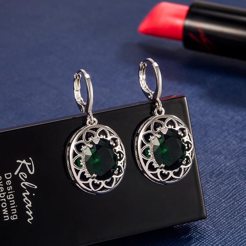HuiSept Women Earrings 925 Silver Jewelry with Emerald Ruby Gemstone Drop Earrings Accessories for Wedding Party Promise Gifts зелёный
HuiSept Women Earrings 925 Silver Jewelry with Emerald Ruby Gemstone Drop Earrings Accessories for Wedding Party Promise Gifts зелёный