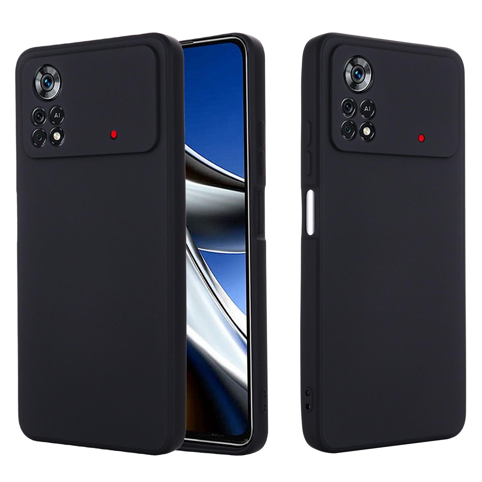 For Xiaomi Poco X4 Pro 5G Strap Anti-fall Slim Liquid Silicone Case Soft Microfiber Lining Protector Black
For Xiaomi Poco X4 Pro 5G Strap Anti-fall Slim Liquid Silicone Case Soft Microfiber Lining Protector Black