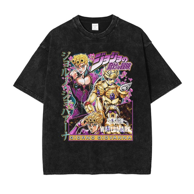 Hot Anime JoJos Bizarre Adventure Kira Yoshikage Giorno Giovanna Cool Print Tshirt Unisex Washed Cotton T Shirts Harajuku Tshirt S
Hot Anime JoJos Bizarre Adventure Kira Yoshikage Giorno Giovanna Cool Print Tshirt Unisex Washed Cotton T Shirts Harajuku Tshirt S