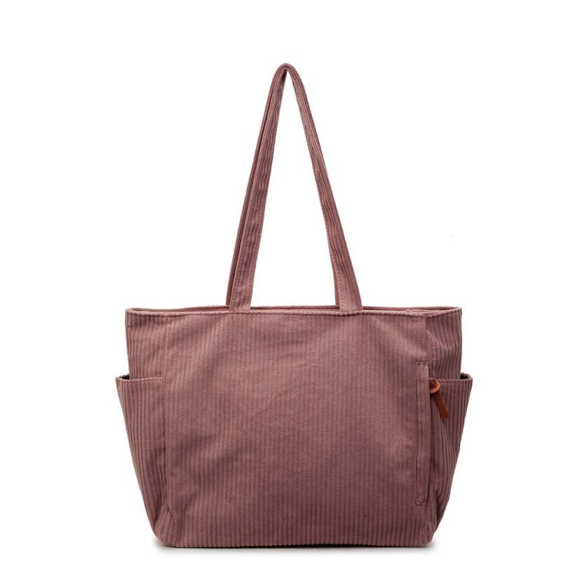Corduroy Women s Tote Bag Fashionable Casual Shoulder Large Capacity Handbag Student Schoolbag
Corduroy Women s Tote Bag Fashionable Casual Shoulder Large Capacity Handbag Student Schoolbag