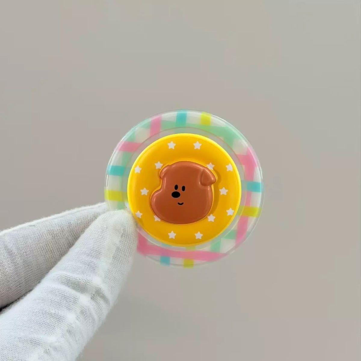 Pouting Puppy Quicksand Heart Glitter Rainbow Balloon Phone Holder
Pouting Puppy Quicksand Heart Glitter Rainbow Balloon Phone Holder