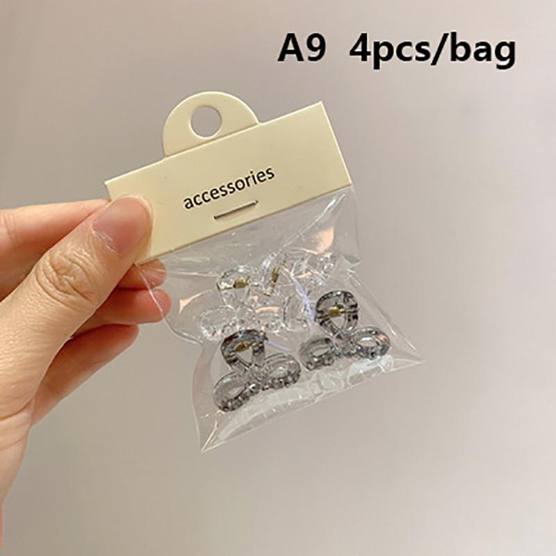 4Pcs/set Cute Jelly Color Transparent Mini Hair Claw Clip Fashion Bow Tie Sweet Girl Small Side Clamp Hairpin Hair Accessories
4Pcs/set Cute Jelly Color Transparent Mini Hair Claw Clip Fashion Bow Tie Sweet Girl Small Side Clamp Hairpin Hair Accessories