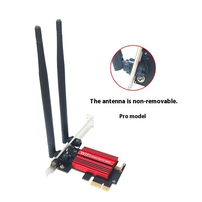 1Pcs 1800Mbps Bt5.2 Dual Band 2.4G/5Ghz 802.11Ax Network Wi-Fi Card For Desktop Pc Win 10/11 Wifi6 Ax1800 Wireless Pcie Adapter 8DB Pro
1Pcs 1800Mbps Bt5.2 Dual Band 2.4G/5Ghz 802.11Ax Network Wi-Fi Card For Desktop Pc Win 10/11 Wifi6 Ax1800 Wireless Pcie Adapter 8DB Pro