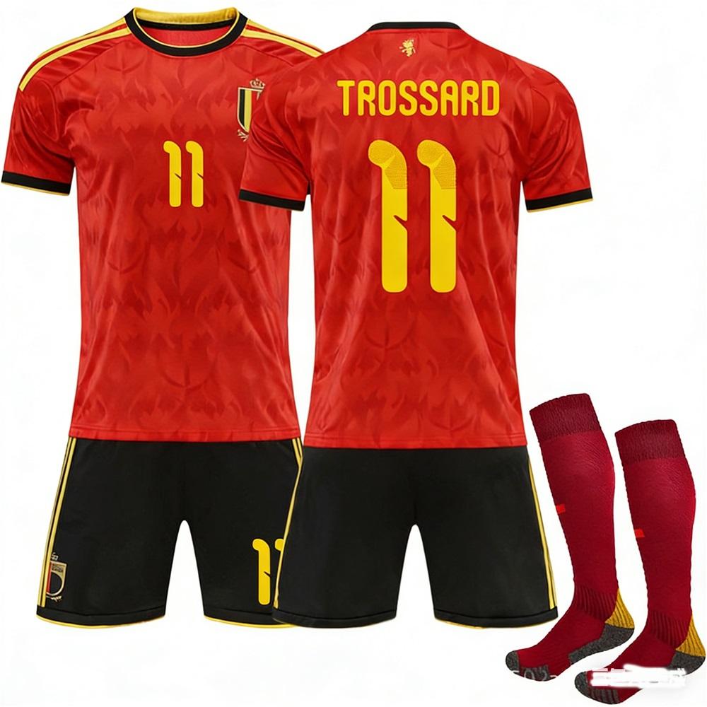 2026 FIFA World Cup Belgium Home #11 TROSSARD Sport Training Jersey Set with Socks Teens Kids Adults Custome Name Football Kits 3XL
2026 FIFA World Cup Belgium Home #11 TROSSARD Sport Training Jersey Set with Socks Teens Kids Adults Custome Name Football Kits 3XL