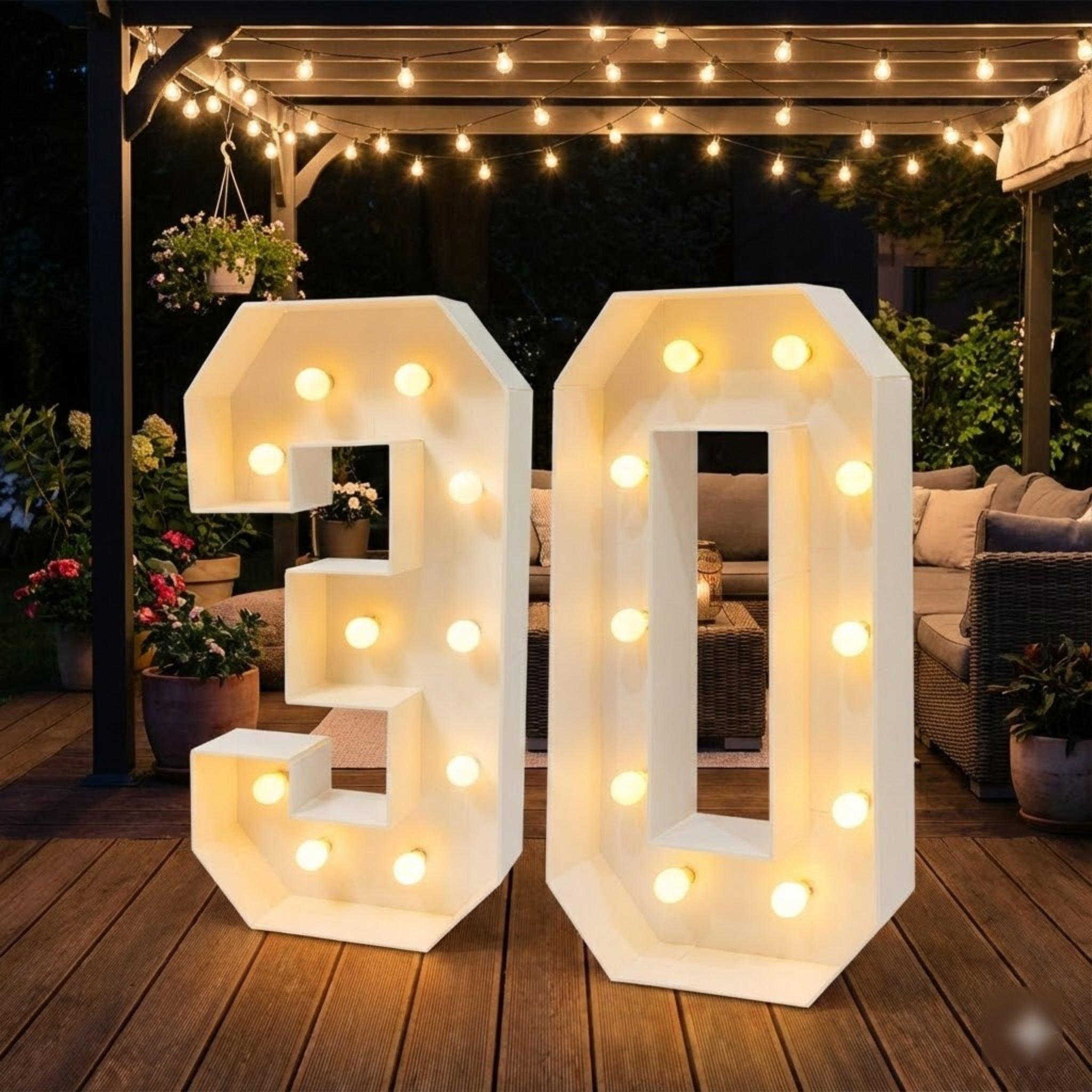 40 Inch Large Light Up Numbers for Birthday Party Anniversary Decoration Battery Operated Warm LED Marquee Signs 30 40 50 United States
40 Inch Large Light Up Numbers for Birthday Party Anniversary Decoration Battery Operated Warm LED Marquee Signs 30 40 50 United States