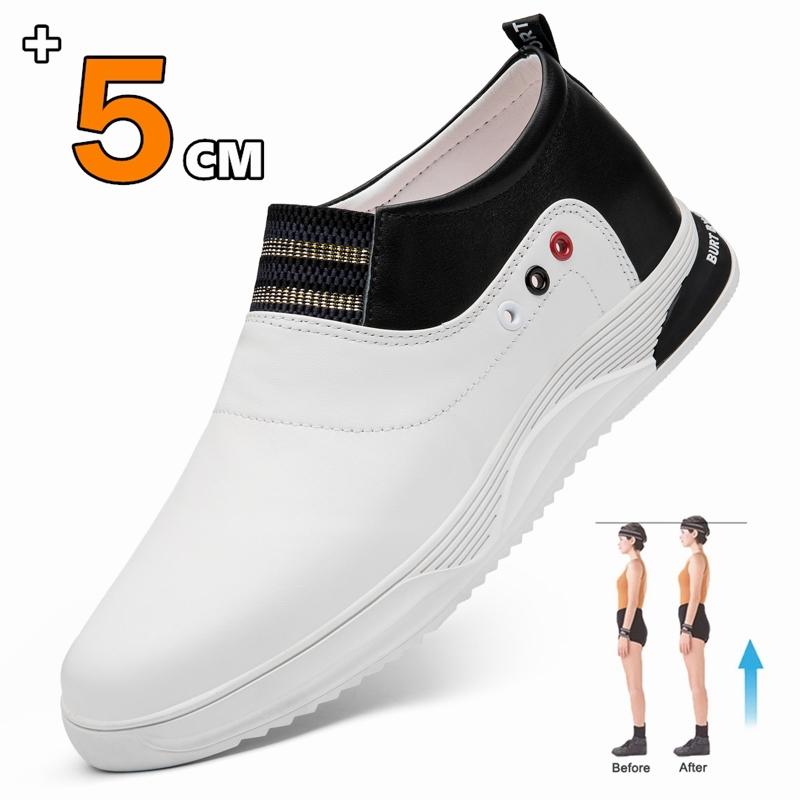 Men Genuine Leather Casual Elevator Shoes 5cm Hidden Lift Sneakers Comfortable Breathable Height Increase Business Office Sports 37
Men Genuine Leather Casual Elevator Shoes 5cm Hidden Lift Sneakers Comfortable Breathable Height Increase Business Office Sports 37