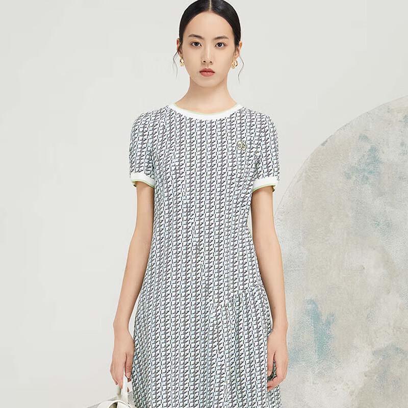 JESSIE Contrast Color Round Neck Print Dress M
JESSIE Contrast Color Round Neck Print Dress M