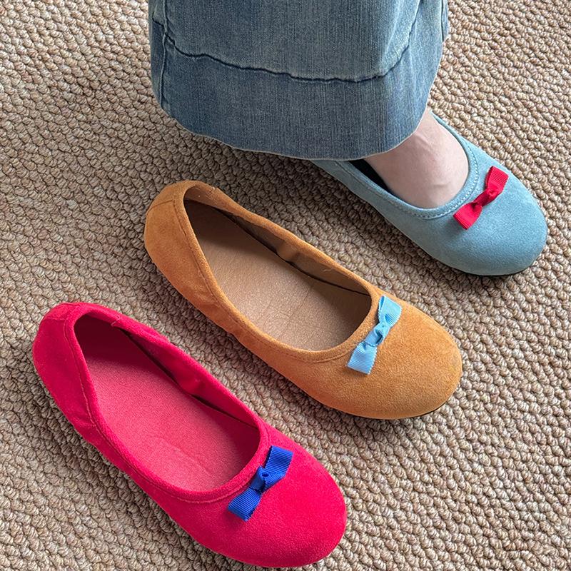 Designer Slip On Women Ballet Flat Shoes Fashion Shallow Butterfly-knot Ladies Comfort Soft Sole Mary Jane Shoes
Designer Slip On Women Ballet Flat Shoes Fashion Shallow Butterfly-knot Ladies Comfort Soft Sole Mary Jane Shoes
