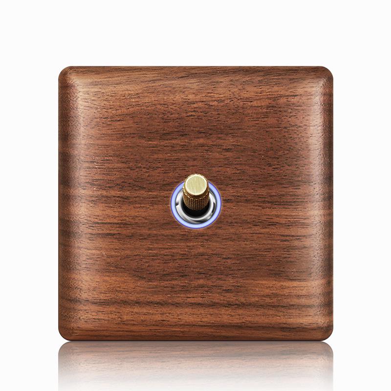 Nordic Toggle Industrial Style Solid Wood 86 Type Single/Double Gang Switch Socket
Nordic Toggle Industrial Style Solid Wood 86 Type Single/Double Gang Switch Socket