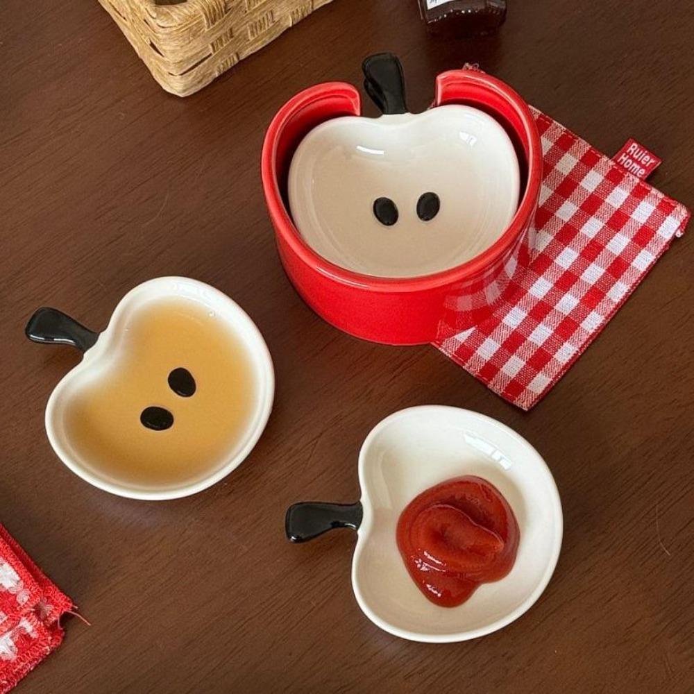 Mini Dipping Dish Underglaze Color Soy Sauces Vinegar Dish Seasoning Dish Mustard 5-Piece Set
Mini Dipping Dish Underglaze Color Soy Sauces Vinegar Dish Seasoning Dish Mustard 5-Piece Set