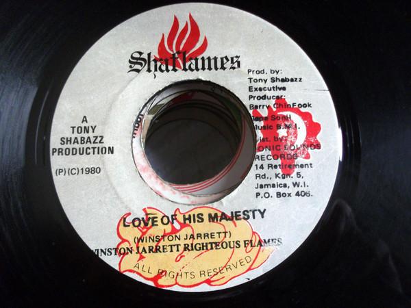 7-дюймовая пластинка WINSTON JARRETT THE RIGHTEOUS FLA Love Of His Majesty NONE ShaFlames 1980 Ямайка Регги Ска Даб Б/у
7-дюймовая пластинка WINSTON JARRETT THE RIGHTEOUS FLA Love Of His Majesty NONE ShaFlames 1980 Ямайка Регги Ска Даб Б/у