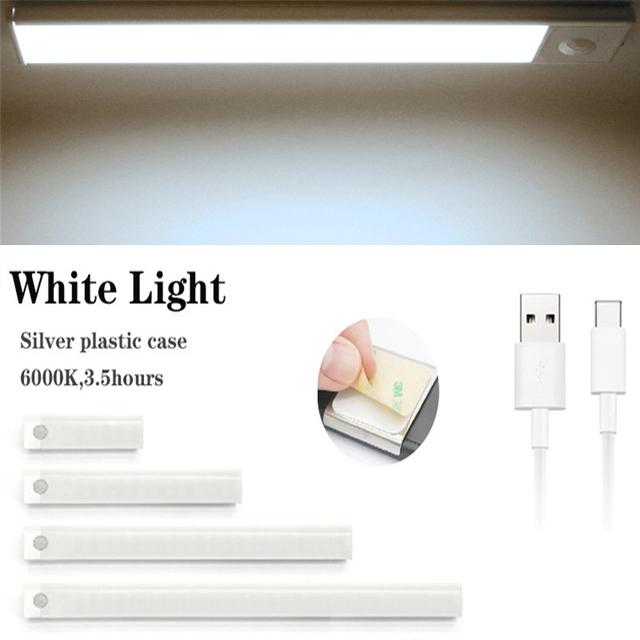 Светодиодный ночник, беспроводной кухонный светильник под шкафом, USB перезаряжаемый PIR-сенсор, лампа для шкафа, алюминиевая ночная лампа 10cm
Светодиодный ночник, беспроводной кухонный светильник под шкафом, USB перезаряжаемый PIR-сенсор, лампа для шкафа, алюминиевая ночная лампа 10cm