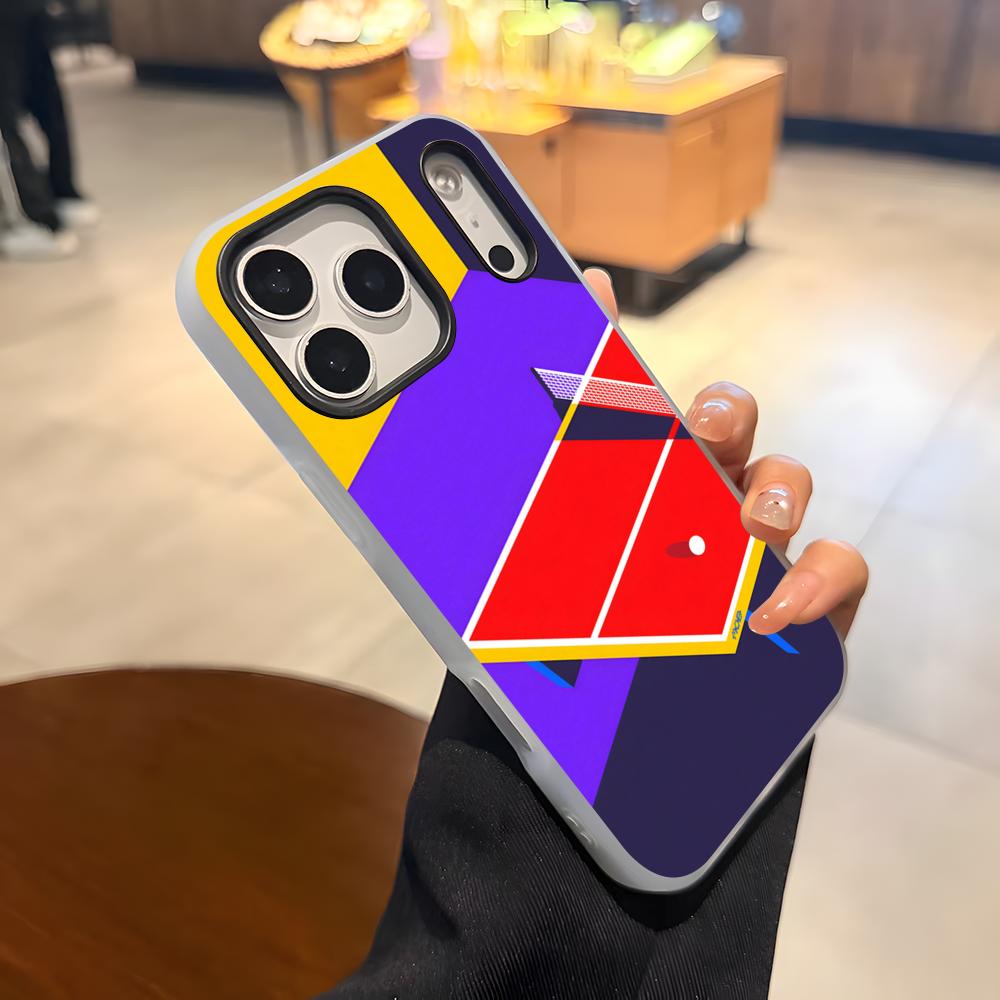 Table Tennis Racket Ping Pong Phone Case For IPhone 17 Air 16 E 15 14 Plus 13 12 11 Pro Max Jelly 2 In 1 Protective Case iPhone17
Table Tennis Racket Ping Pong Phone Case For IPhone 17 Air 16 E 15 14 Plus 13 12 11 Pro Max Jelly 2 In 1 Protective Case iPhone17