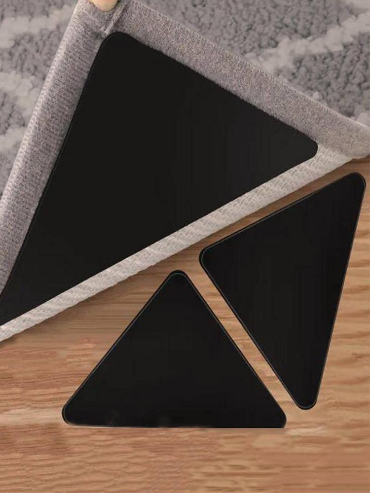 8 шт. - Противоскользящие наклейки для ковра, не оставляющие следов, фиксирующие наклейки с сильным клеем, треугольные наклейки, не оставляющие следов чёрный
8 шт. - Противоскользящие наклейки для ковра, не оставляющие следов, фиксирующие наклейки с сильным клеем, треугольные наклейки, не оставляющие следов чёрный