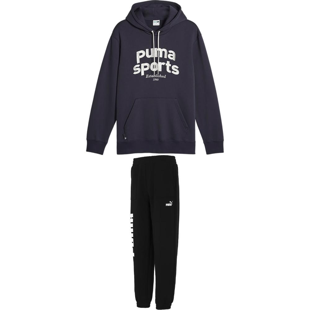 Puma Теплая толстовка с капюшоном и длинные брюки со средней посадкой на флисовой подкладке, повседневный спортивный комплект для мужчин 625313+534935 S
Puma Теплая толстовка с капюшоном и длинные брюки со средней посадкой на флисовой подкладке, повседневный спортивный комплект для мужчин 625313+534935 S