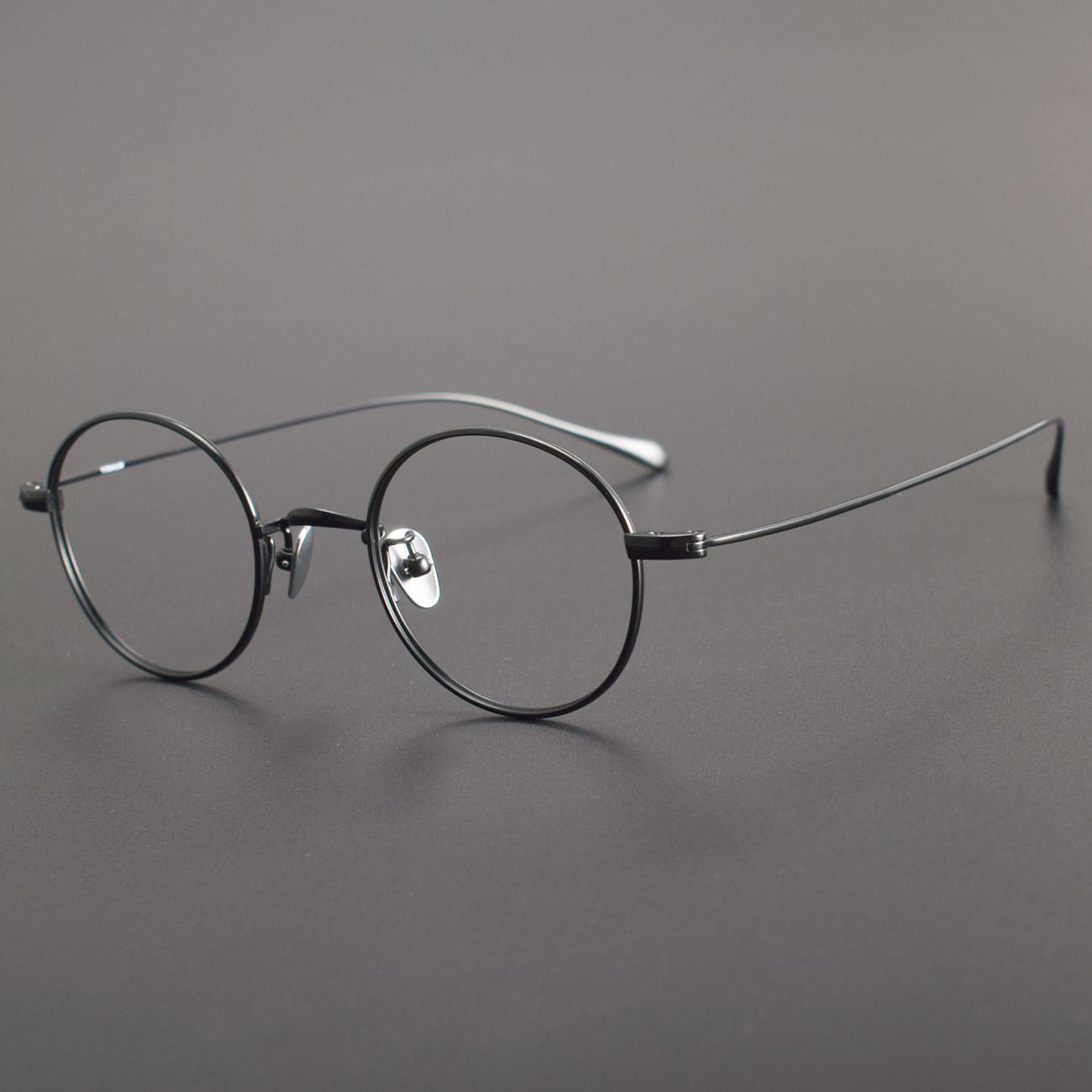 Сверхлегкая титановая круглая оправа для очков 198T для женщин — маленькая, простой дизайн с функцией защиты от синего света при близорукости
Сверхлегкая титановая круглая оправа для очков 198T для женщин — маленькая, простой дизайн с функцией защиты от синего света при близорукости