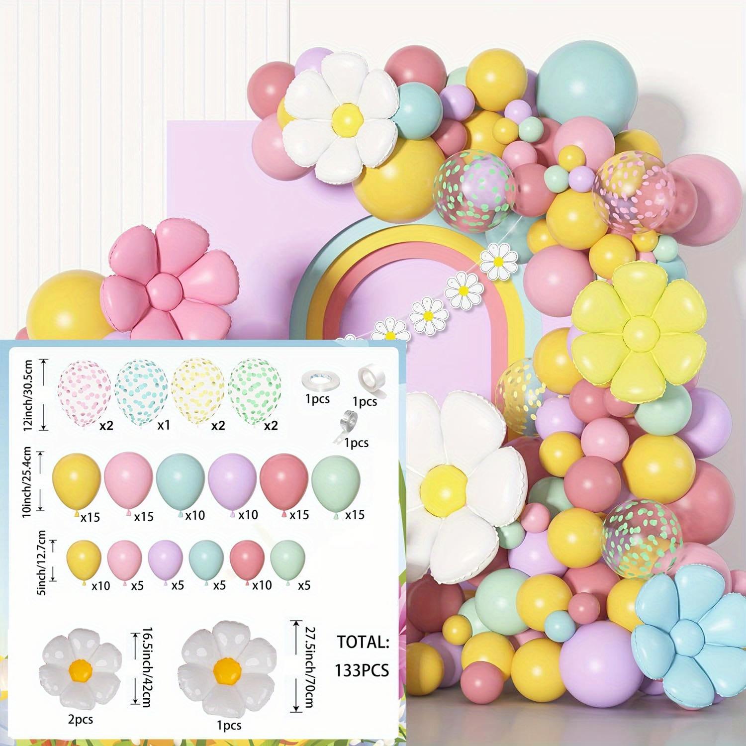 133pcs Daisy Balloon Arch Kit for Decorations Such As Engagement, Birthday Parties, Anniversaries and Seasonal Celebrations Other
133pcs Daisy Balloon Arch Kit for Decorations Such As Engagement, Birthday Parties, Anniversaries and Seasonal Celebrations Other