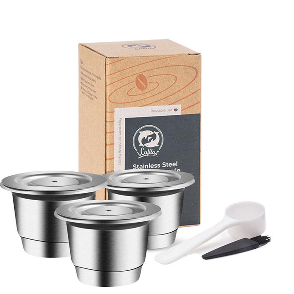Капсула для Nespresso Багаторазова Нержавіюча Сталь Заправна Капсула Crema Багаторазовий Заправний Кавовий Фільтр Nespresso Essenza Mini
Капсула для Nespresso Багаторазова Нержавіюча Сталь Заправна Капсула Crema Багаторазовий Заправний Кавовий Фільтр Nespresso Essenza Mini