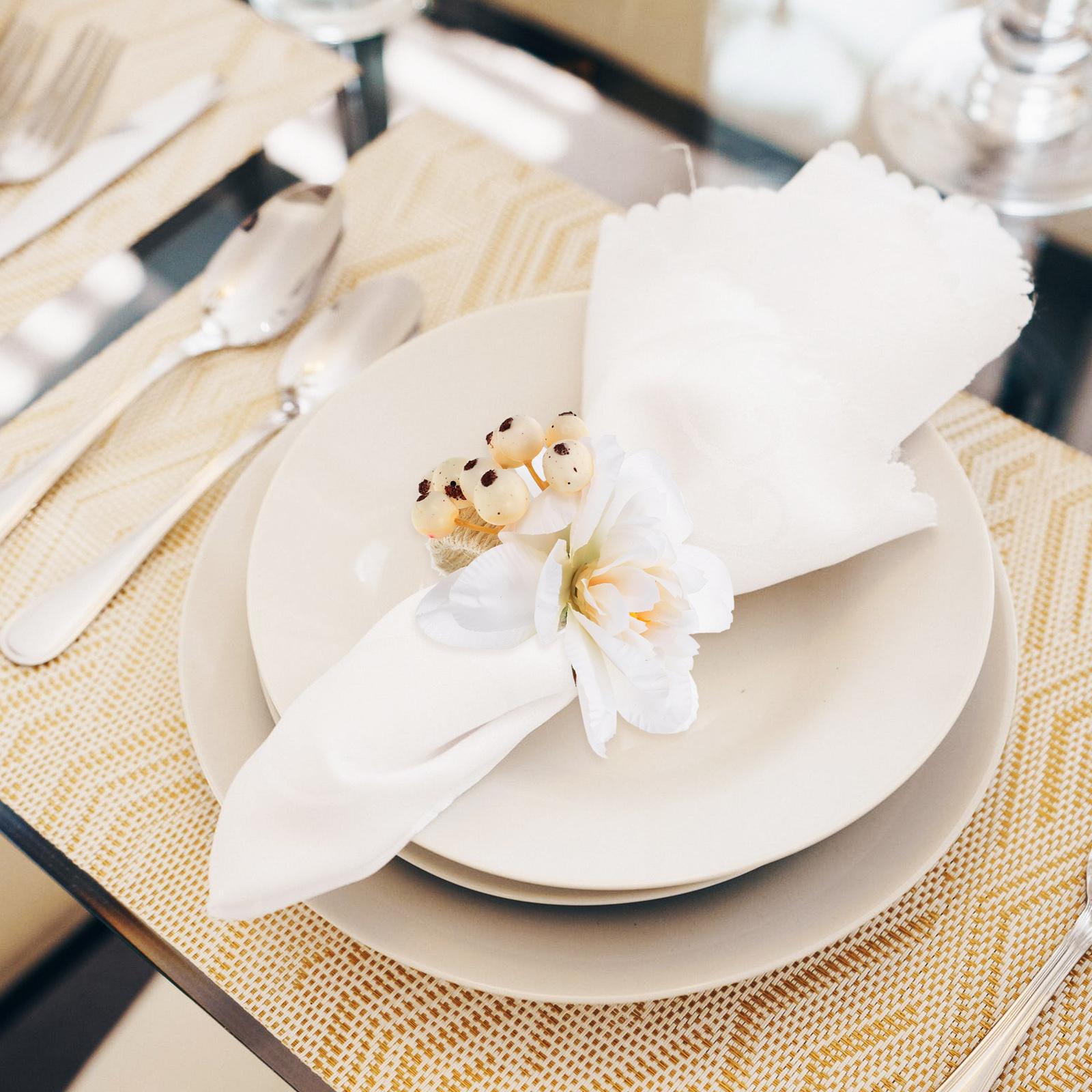 6 Pcs Napkin Ring Holder Napkins Rings Hoops for Cloth Buckle Hotel Towel Round бежевый
6 Pcs Napkin Ring Holder Napkins Rings Hoops for Cloth Buckle Hotel Towel Round бежевый