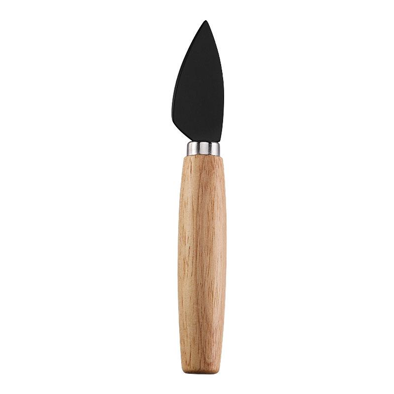 Stainless Steel Cheese and Butter Knife Set with Rubber Wood Handles
Stainless Steel Cheese and Butter Knife Set with Rubber Wood Handles