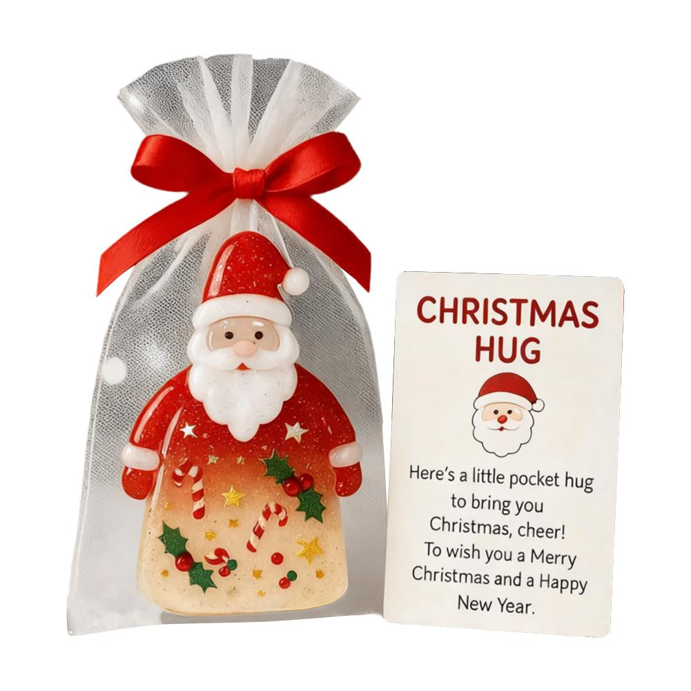 Little Pocket Christmas Hug Small Resin Santa Claus Ornaments with Encouragement Card Emotional Support Keepsake NEW
Little Pocket Christmas Hug Small Resin Santa Claus Ornaments with Encouragement Card Emotional Support Keepsake NEW