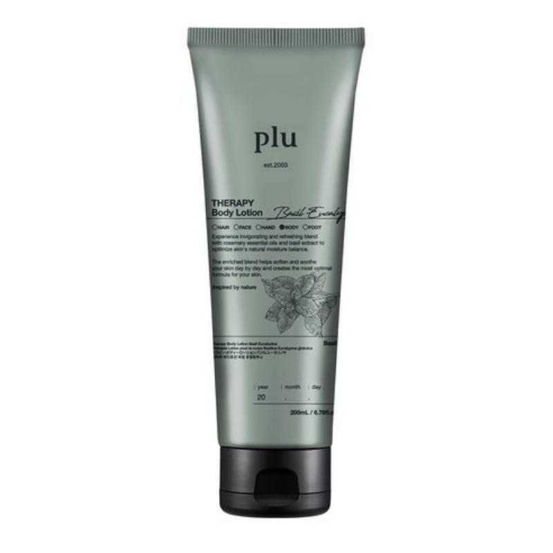 plu THERAPY Body Lotion Basil eucalyptus 200ml
plu THERAPY Body Lotion Basil eucalyptus 200ml