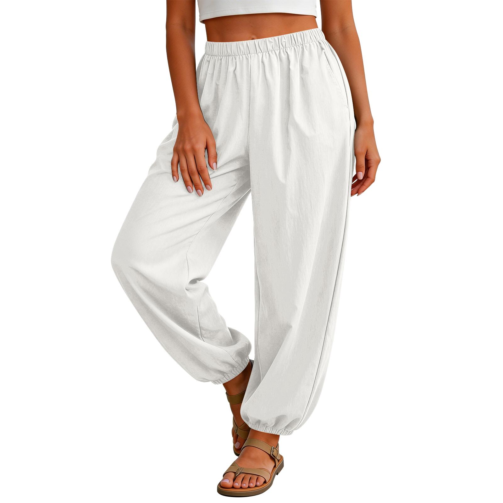 Women s Casual Loose Pants Straight Wide Leg Pants Casual Pants XL білий
Women s Casual Loose Pants Straight Wide Leg Pants Casual Pants XL білий