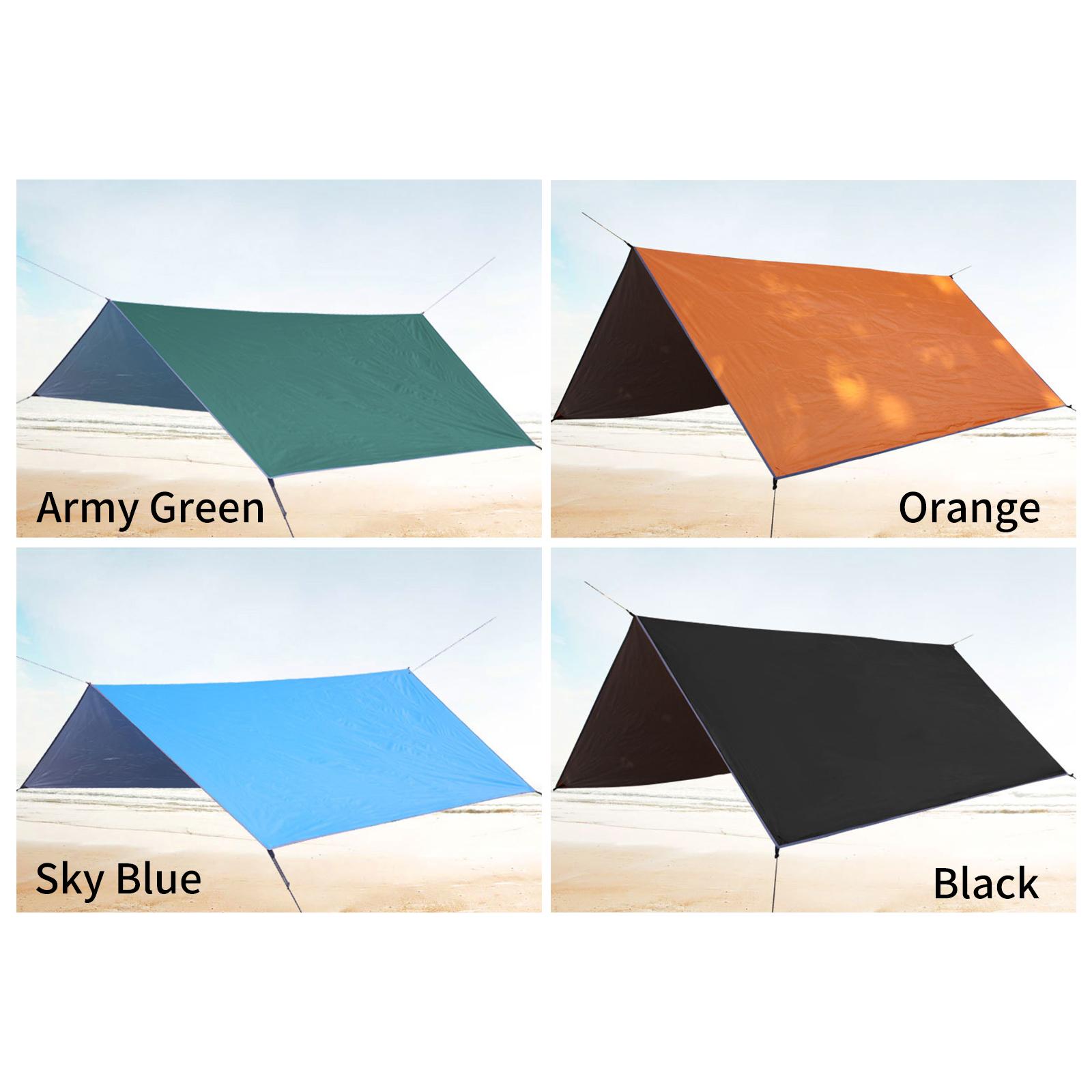 10 x 10 FT Sail Canopy Waterproof Rain Fly Sun Shade UV Resistant Hvy Duty Sand Sunshade With Pegs Rope Storage Bag for Outdoor Patio Garden Backyard
10 x 10 FT Sail Canopy Waterproof Rain Fly Sun Shade UV Resistant Hvy Duty Sand Sunshade With Pegs Rope Storage Bag for Outdoor Patio Garden Backyard