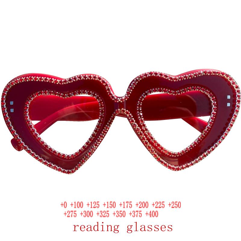 Vintage Heart-Shaped Crystal Bling Reading Glasses Women Rhinestone Eyewear Frames Anti Blue Light Trendy Reader UV400 NX 0 красный
Vintage Heart-Shaped Crystal Bling Reading Glasses Women Rhinestone Eyewear Frames Anti Blue Light Trendy Reader UV400 NX 0 красный