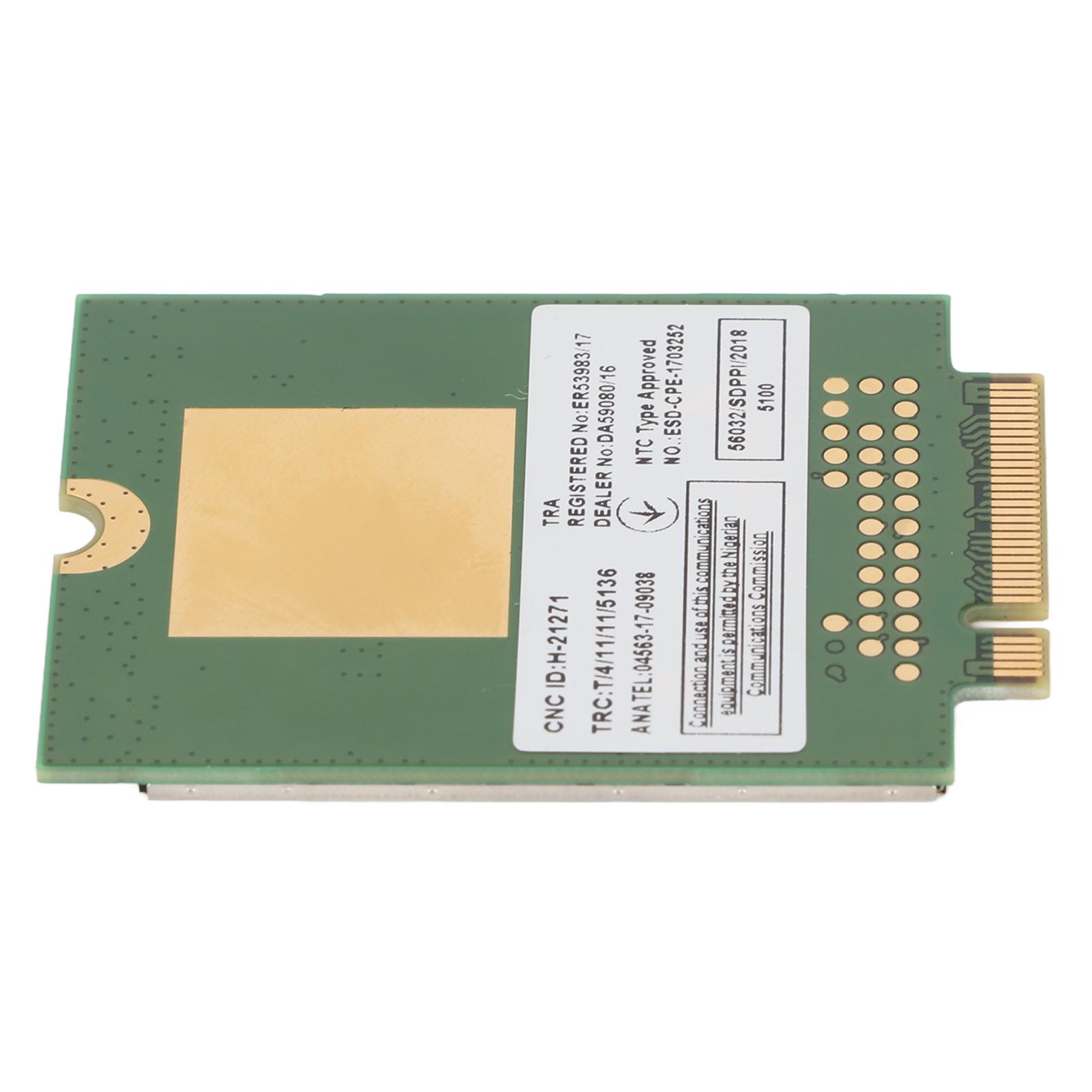 4G LTE Мережева карта M.2 Інтерфейс 450 Мбіт/с Downlink LTE FDD LTE TDD WCDMA Бездротова карта ноутбука для
4G LTE Мережева карта M.2 Інтерфейс 450 Мбіт/с Downlink LTE FDD LTE TDD WCDMA Бездротова карта ноутбука для